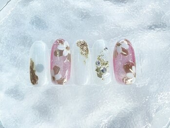 エリクサーネイル 長堀橋(Elixir Nail)/長堀橋限定春デザインです