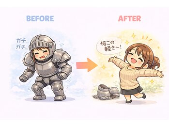 プレシオーソ(precioso)/重たい鎧脱ぎませんか?