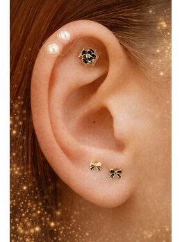 ア ムーン ドロップ(a Moon Drop)/耳ツボジュエリーデザイン