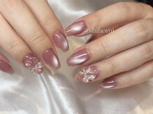 ネイル アヴァンス あべのルシアス店(Nail AVANCE.)/ピンクマグネット　shihomi 