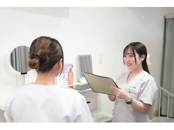 アンリミット 下北沢店(Une limit)の写真/1人1人に合わせたオーダーメイド提案【クリスティーナ/乳酸菌ピーリング/毛穴/ニキビ/ハーブピーリング】