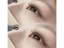 ワヴアイラッシュ(WUV eyelash)/ dark brown×orangebrown