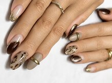 グロウネイル(glow nail)の雰囲気（デザインサンプル）