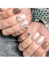 ビューティーサロン エムスタイル(M-style)/ニュアンス×大理石