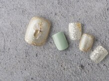 サンミーゴネイル 神戸店(Sunmego Nail)/ミラー×マグネットネイル