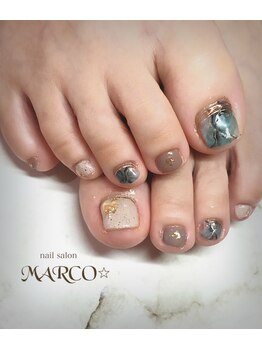 ネイルサロン マルコ(nail salon MARCO)/天然石ネイル