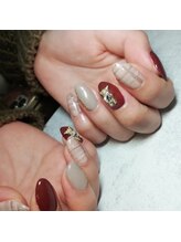 エミニーバイディーアール(EMINY by DR)/チェック×テディベア