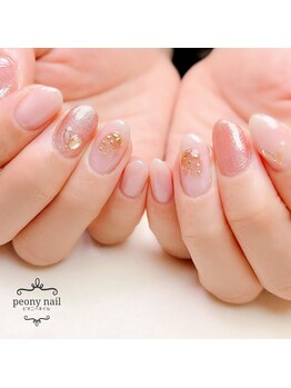 ピオニーネイル(peony nail)/2月デザイン　ぷっくり苺