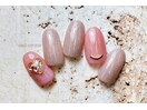 ぷっくりハートネイル