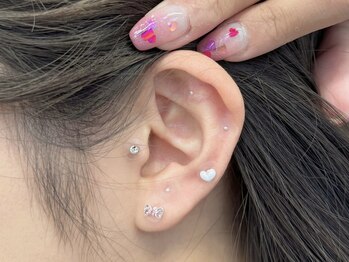 ジュエムネイル(jouerm nail)/【moca】耳つぼジュエリー
