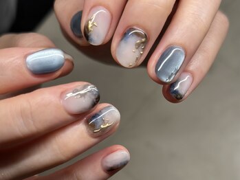 ターンネイルスタジオ 中央林間(TURN nail studio)/自爪育成&ニュアンスネイル