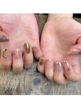 爪屋べっぴん堂/ミラーネイルデザイン