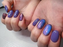 ネイル フィエルテ(Nail Fierte)/Purple double colore