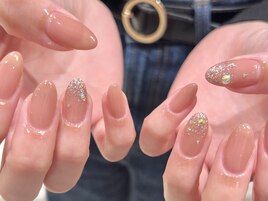 ラメグラ×オーロラストーン