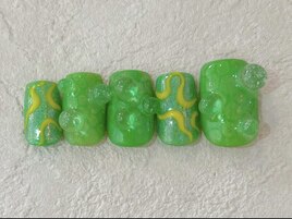 クリアボールネイル