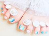 リピート！【 定額フットネイル 】200種類以上のデザインから選び放題！