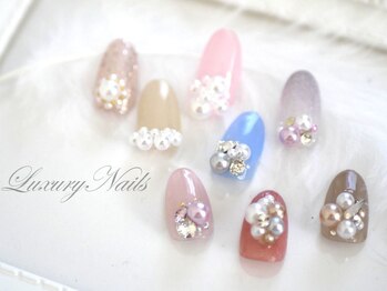 ラグジュアリー ネイルズ(Luxury Nails)/パールビジューcollection