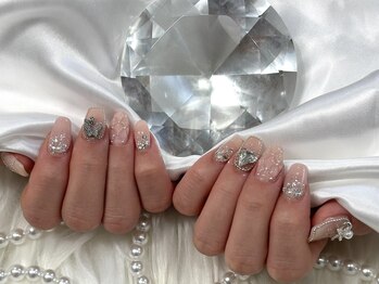 キルティング×ラメグラ