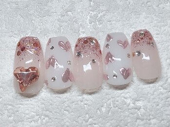 セルフィッシュネイルスタジオミルク(selfish nail studio MILK)/Otoha指名限定　定額8800円