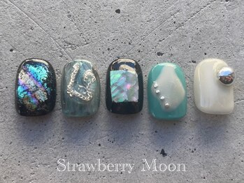 サロンストロベリームーン(Salon Strawberry Moon)/ちぐはぐ¥8500 ※KEITO担当