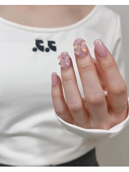 ノラ シブヤ(NORA SHIBUYA)/韓国リボンネイル