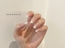 マリーネイルズ 大阪梅田店(MARIE NAILS)/定額¥8800 クリアベース0801d