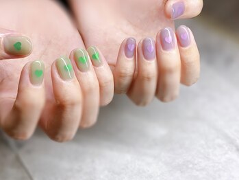 アイリス(IRIS)/バレンタインネイル