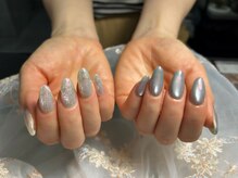 ネイル ミュー(nail myuu)/プランパーマグワンカラー