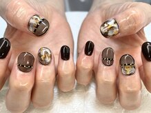 ジェルネイルステラ(gel nail Stella)/ショートネイル