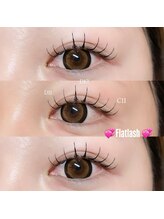 メル バイ ウィリートーキョー(MELL by wellytokyo)/マツエク　フラットラッシュ