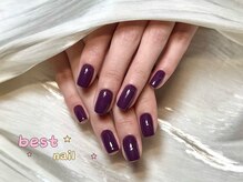 ベストネイル 池袋東口店(Best Nail)/パープル　ワンカラー
