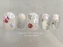 クレオ 中目黒店(Cleo)/【3月】お花ネイル