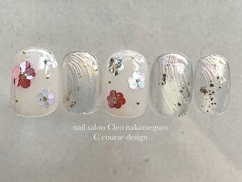 【3月】お花ネイル