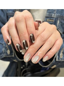 ディー ネイル アイラッシュ ヤバ(DEE nail×eyelash yaba)/a-55 90分アートフリー