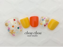 フットネイル★キラキラ女子