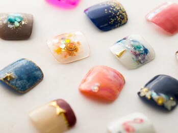 【フット 親指アートコース】