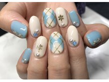 リエル(Riel)/アーガイルネイル☆新規定額8280