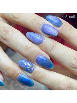 サエコ ネイル (3e5 nail)/◆ マグネット+追加アート ◆