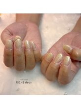 リッシュ ドゥ(RICHE deux)/きらきらイエローネイル