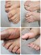 ネイルジュネス(NAIL JEUNESSE)の写真/フットネイルケア(角質ケア込) 10800円