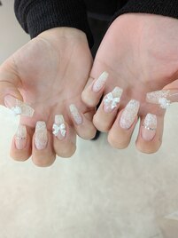ホワイトレース♪