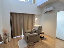 ヌアアイラッシュルーム(NUA eyelash room)の雰囲気(落ち着いた空間でリラックスしてお過ごしいただけます♪)