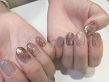 ウノプリール 梅田HARBIS PLAZA(uno pulir)/【ニュアンスネイル】