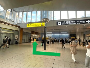 げんき堂 広島駅前院/広島駅からげんき堂への道順 1