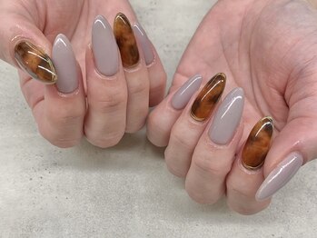 ネイルサロン ドゥ(Nail Salon Doux)/（平田）新作べっ甲ネイル