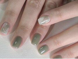 シンプルニュアンスネイル☆