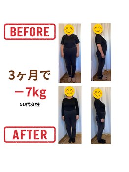 はぴねす整骨院/当院自慢のダイエット卒業生