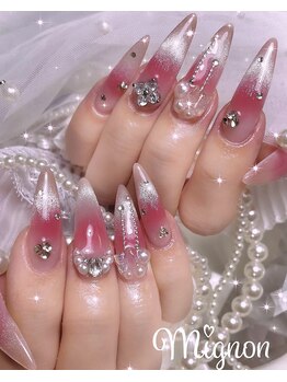 ミニョン 新宿(Mignon)/ワンホンネイル/チークネイル