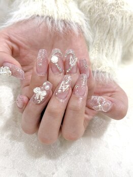 2本でハートデザイン*