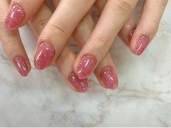 ネイルサロンアンドスクールラボ(LABO)/フラッシュラメも可愛いです!